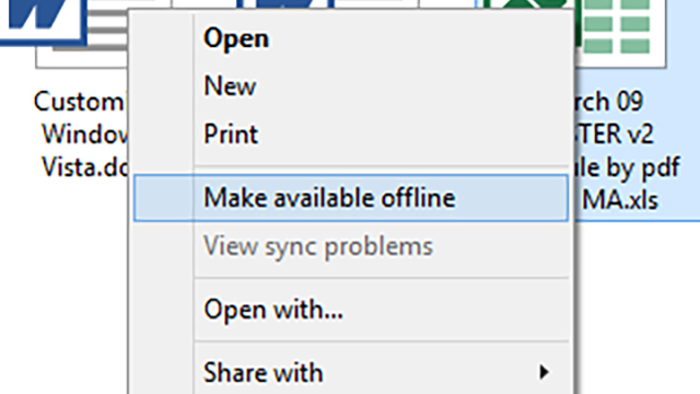 Make Sure All Your OneDrive Files Are Synced For Offline Access