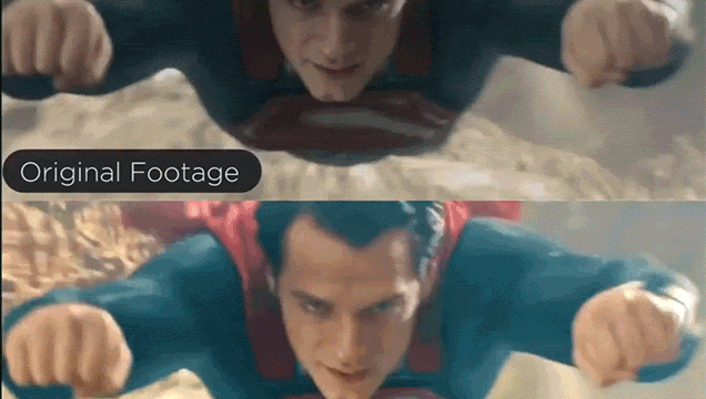 Man Of Steel Restored In Colour Looks So Much Better Than The Original
