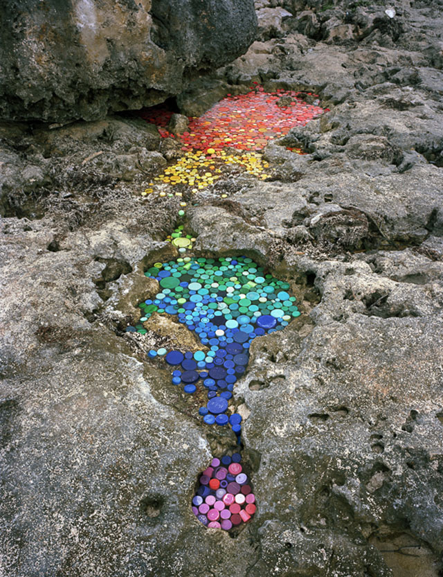Artist’s Trash Exhibitions Depict A Planet Colonised By Plastic