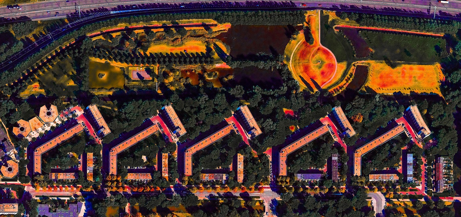 These Stunning Geometric Patterns Were Created From Google Earth Images