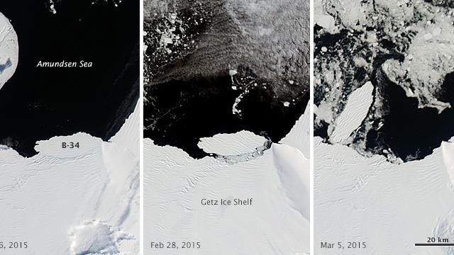 Watch The Birth Of A 27km Iceberg