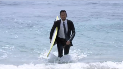 A Wetsuit That Looks Like A Business Suit Is Hybrid Clothing Perfection
