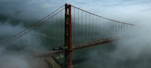 Drones Buzz Golden Gate Bridge, Crashing And Generally Being Creepy