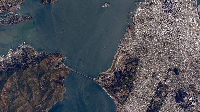 This Photo Of San Francisco Was Shot From Space