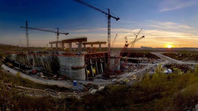This Hydro-Power Dam Is A Beautiful Building Site