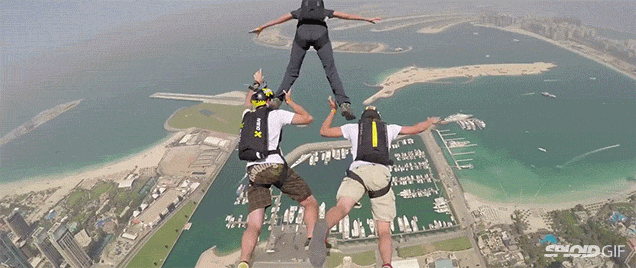 This BASE Jumping Video Shot In Dubai Makes You Feel Like You’re Falling As You Watch