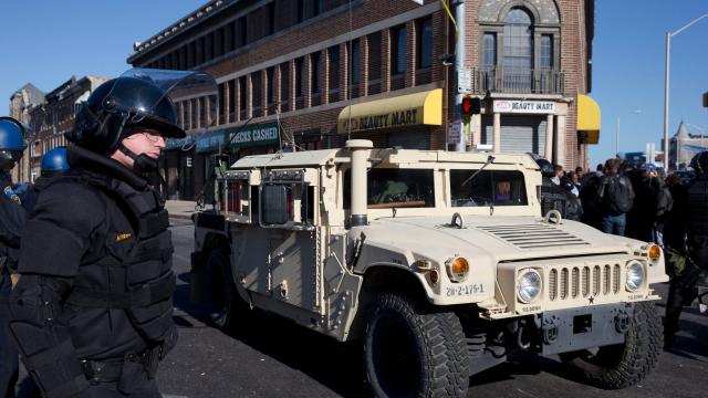 Combat Tech Is Turning Baltimore Into A Paramilitary Zone
