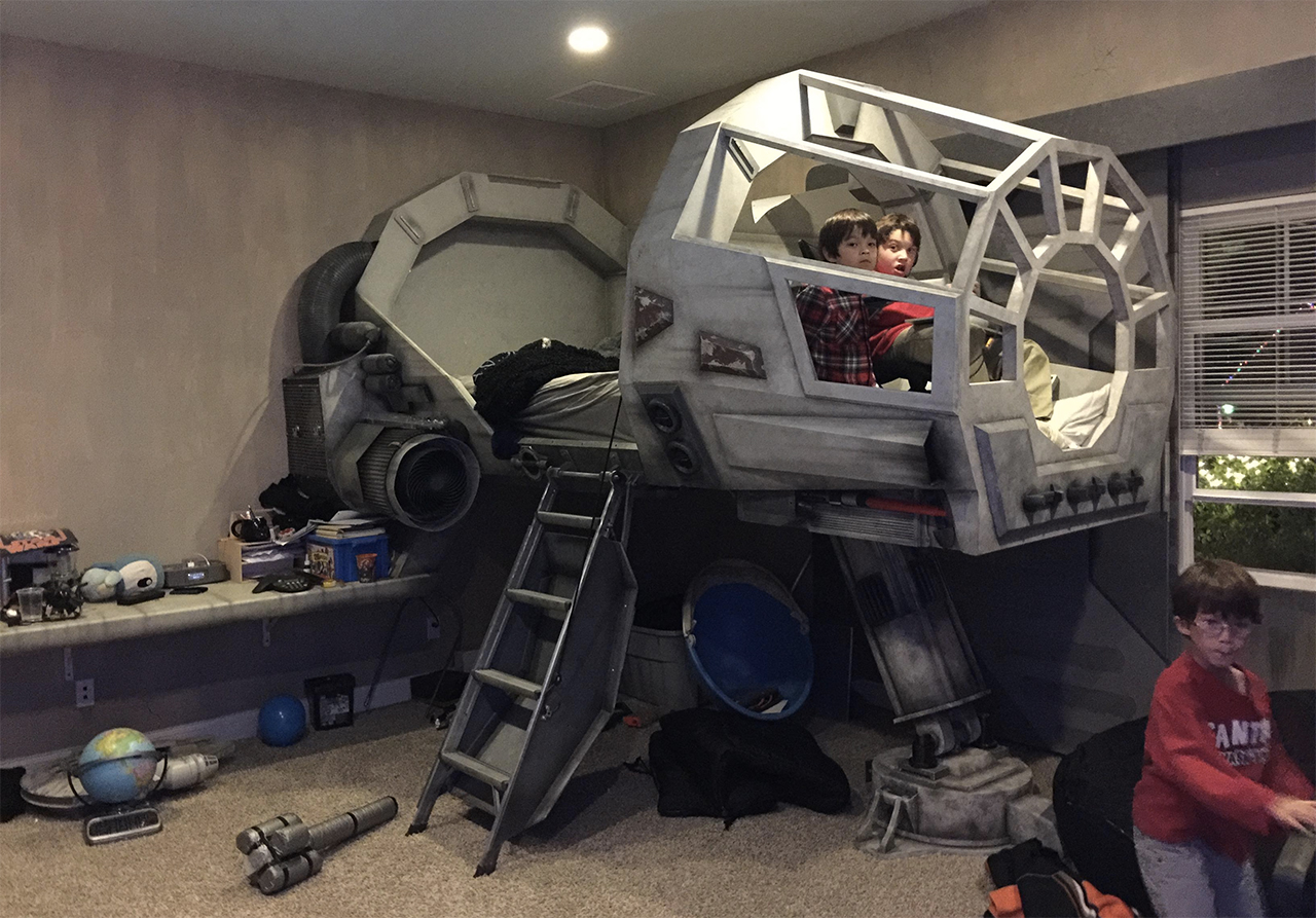 There’s No Reason To Ever Get Out Of A Millennium Falcon Bed