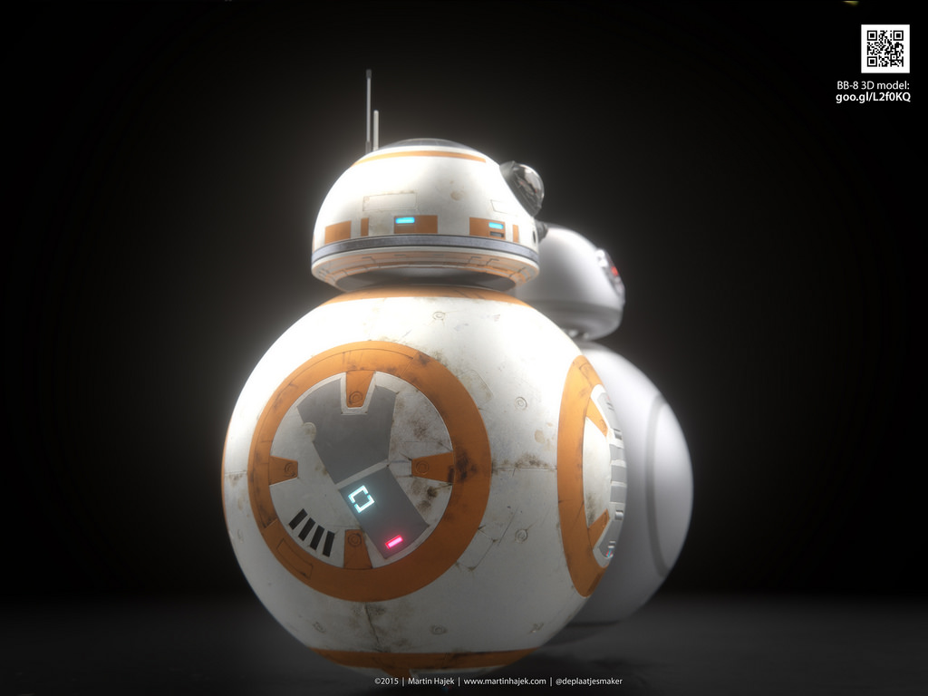 If Apple Made Star Wars’ BB-8 Droids, They’d Be Adorable