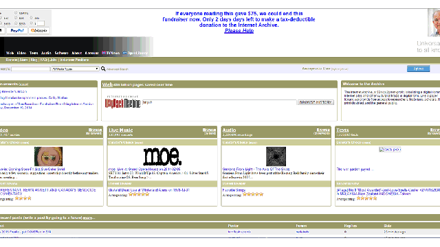 The Internet Archive Has Grown Up With A Gorgeous New Design