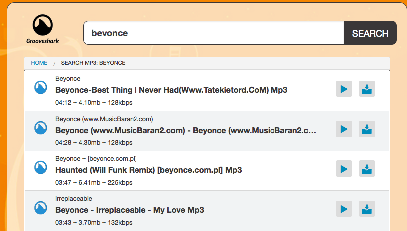 Grooveshark Defiantly Resurrected By A Rogue Pirate