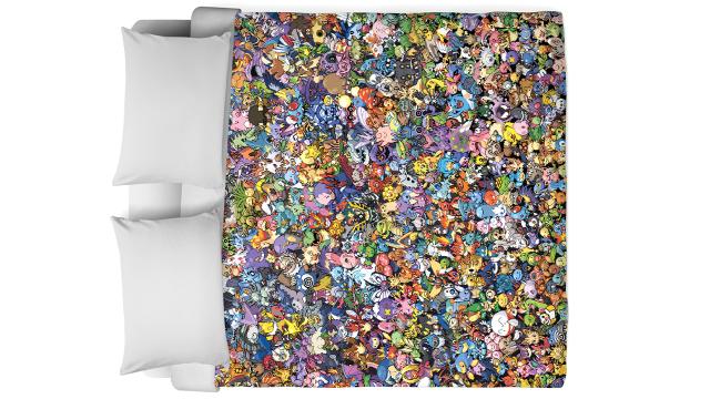 Can You Name All 721 Pokemon Squeezed Onto This Blinding Duvet Cover?