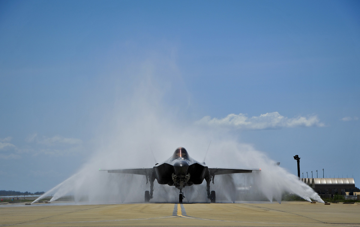See The First Female F-35 Pilot Begin Her Training
