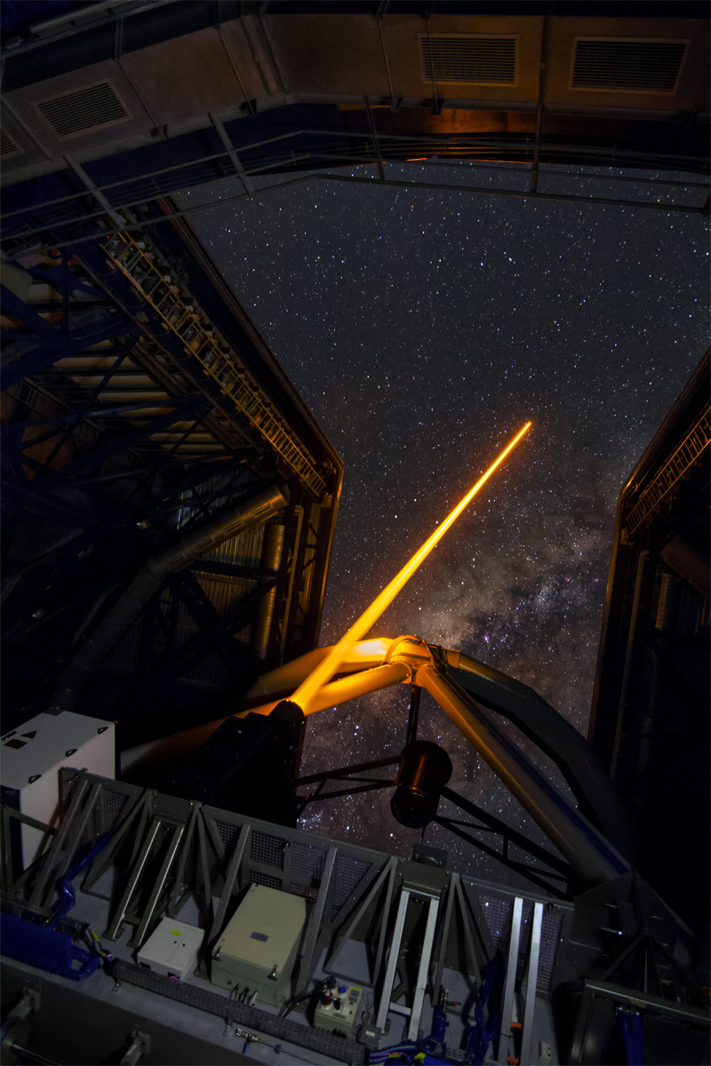 Shooting A Laser At A Planet, But Not To Blow It Up