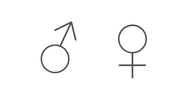 masculine and feminine symbols