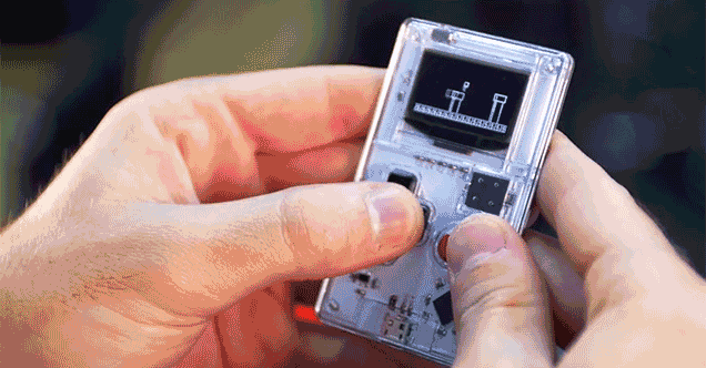 A Tiny Video Game-Playing Business Card You Can Smuggle In Your Wallet