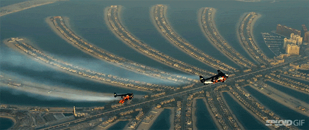 Flying Jetmen Stunningly Soar All Over Dubai In Amazing Video