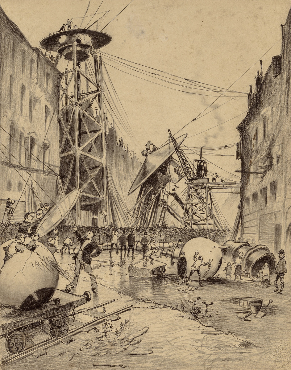 These Century-Old Drawings Show Humanity’s Deepest Fear: Alien Invasion