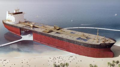 Here’s One Way To Reuse Old Oil Tankers: Turn Them Into Small Cities