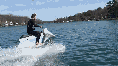 A Snowmobile That Works On Water Looks Way More Fun Than A Jet Ski