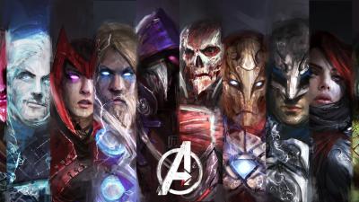 The Avengers Reimagined As Dark Fantasy Characters Is Scary Great