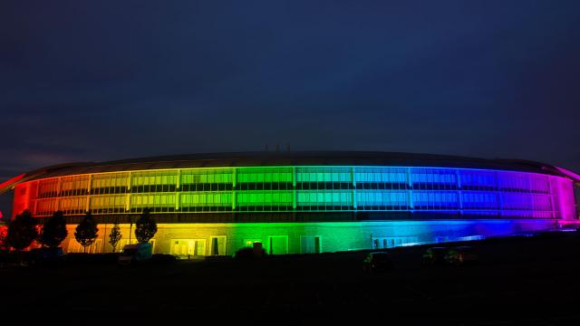 British Spy HQ Goes Rainbow To Celebrate Diversity