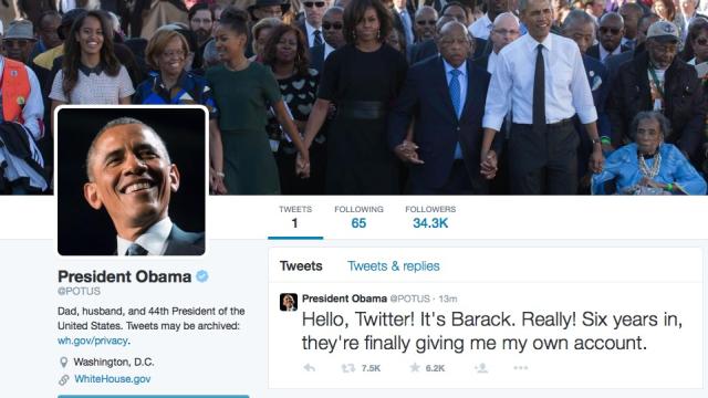“It’s Barack. Really!” Obama Finally Joins Twitter