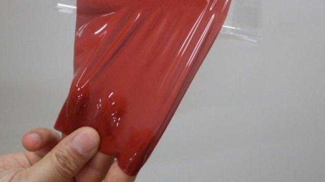 This Rubber Film Generates Power As It Stretches