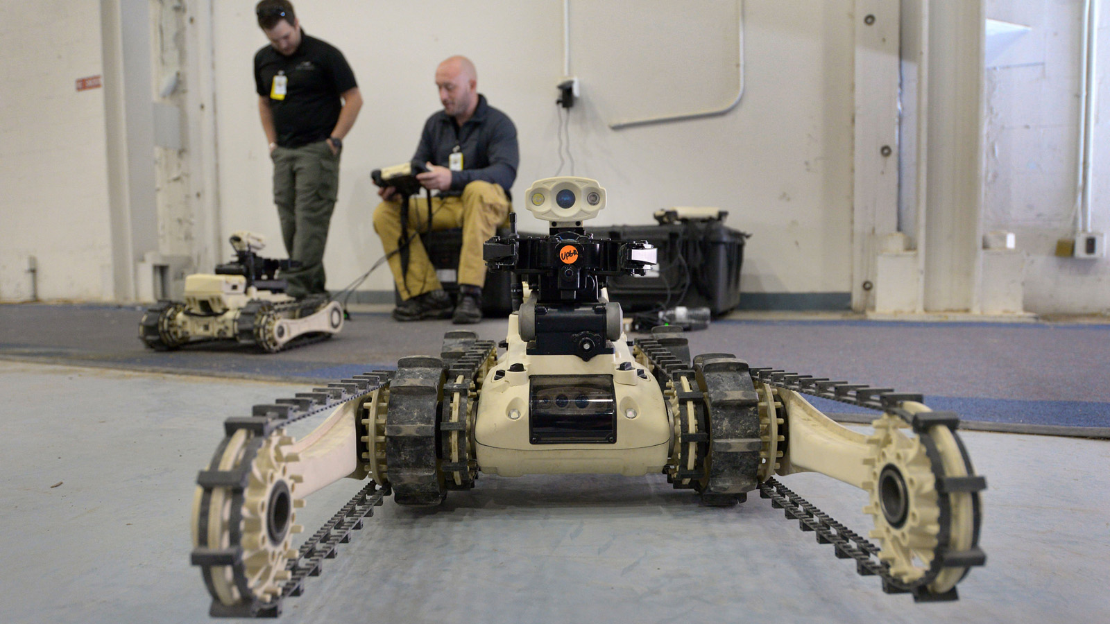 A Rodeo For Bomb Disposal Robots Looks Dangerous