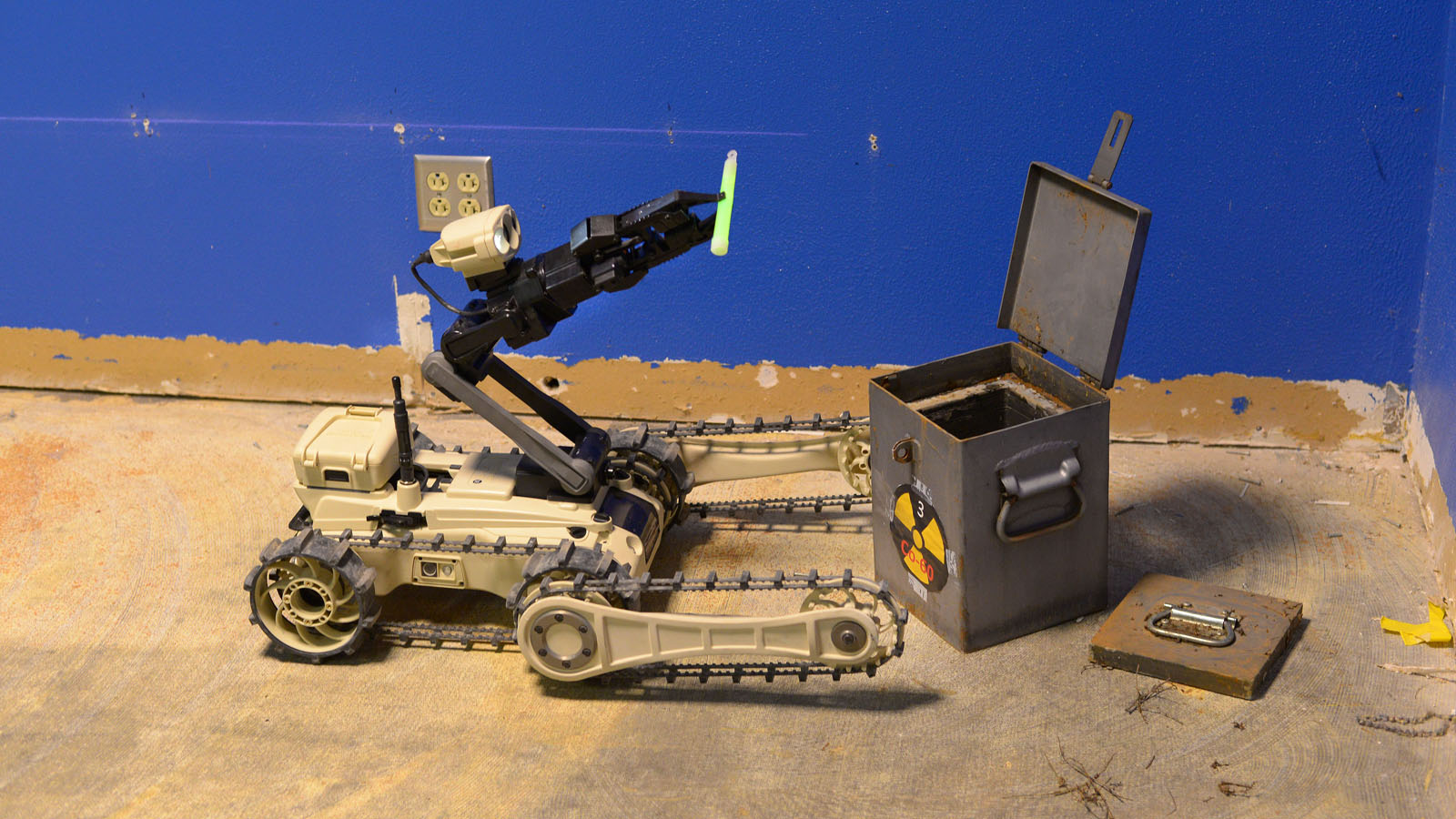 A Rodeo For Bomb Disposal Robots Looks Dangerous