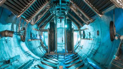 This Vacuum Chamber Looks Like Some Futuristic Spaceship Corridor