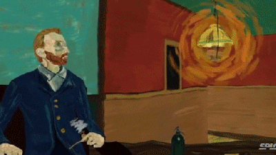 This Van Gogh Painting Coming Alive In 3D Is Super Trippy