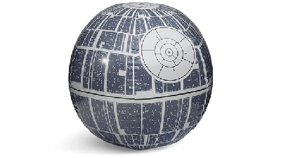 An Inflatable Death Star Beach Ball That Lights Up Because Why Not?
