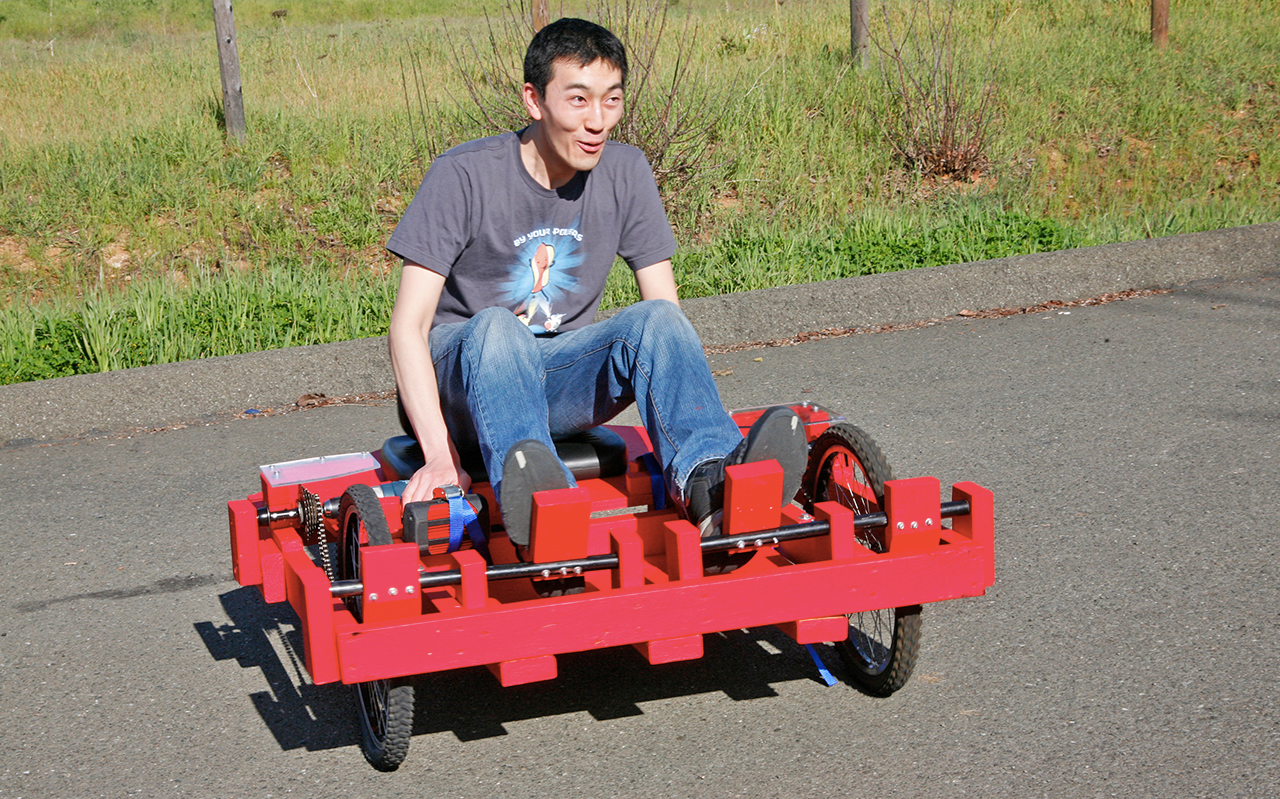How To Build A Cheap(ish) Drill-Powered Go-Kart