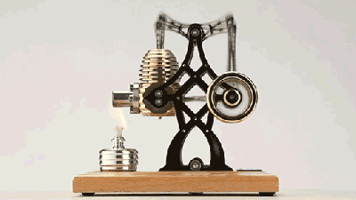 Build This Brass Stirling Engine To Keep You Hypnotised At Work