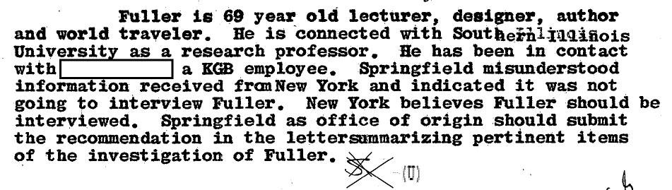 The FBI Has Finally Released Its Files On Radical Designer Buckminster Fuller