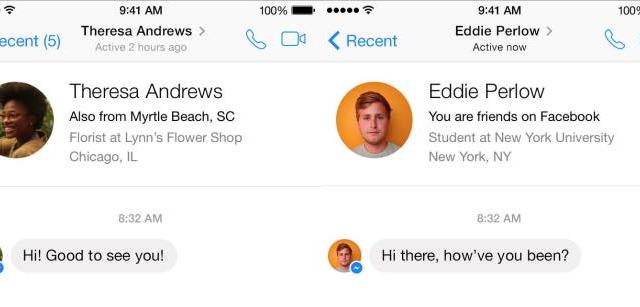 Facebook Messenger Now Has ‘Caller ID’ So You Know Who’s Messaging