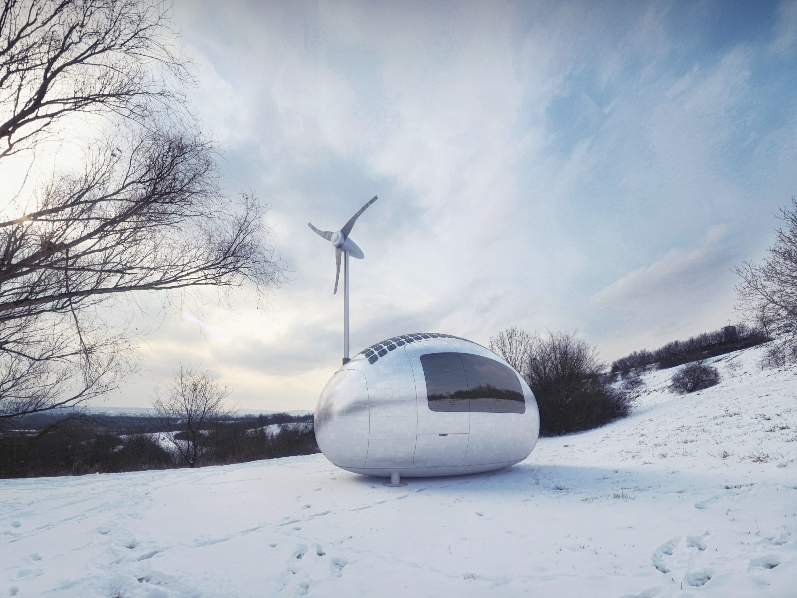 You Can Take This Little Wind And Solar Powered Home Anywhere