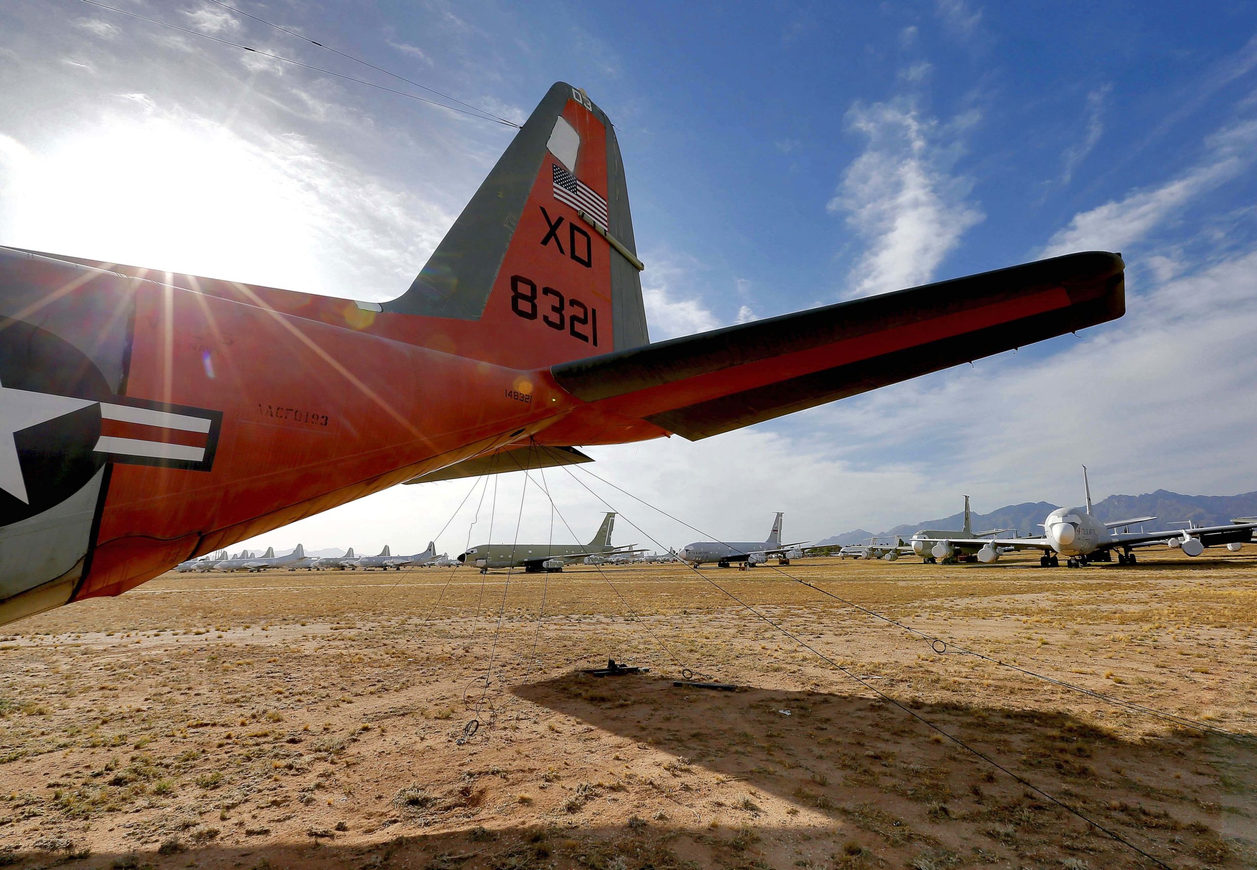 The Eerie Boneyard Where Military Aircrafts Go To Die