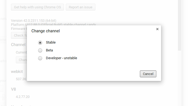 How To Change Between OS Channels On Your Chromebook