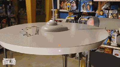 Spock’s Home Office Would Include This USS Enterprise Desk And Chair