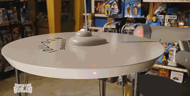Spock’s Home Office Would Include This USS Enterprise Desk And Chair