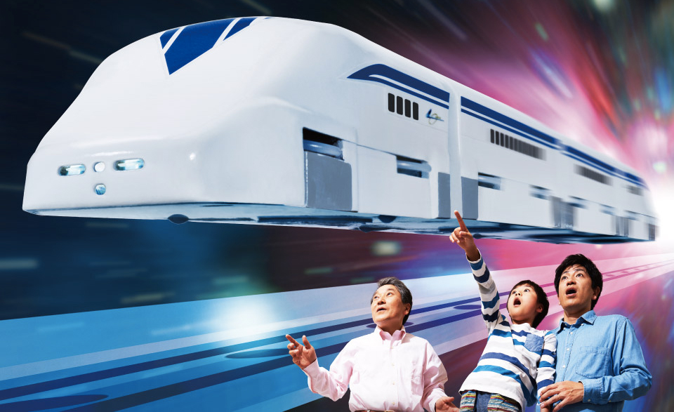 In Japan, Even The High-Speed Toy Trains Float On Magnets