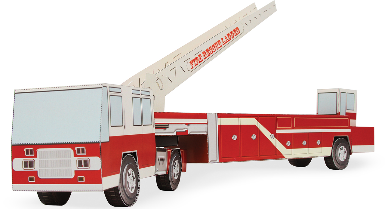 There’s A Toy Fire Truck, Excavator And Blimp Hiding In This Giant Book