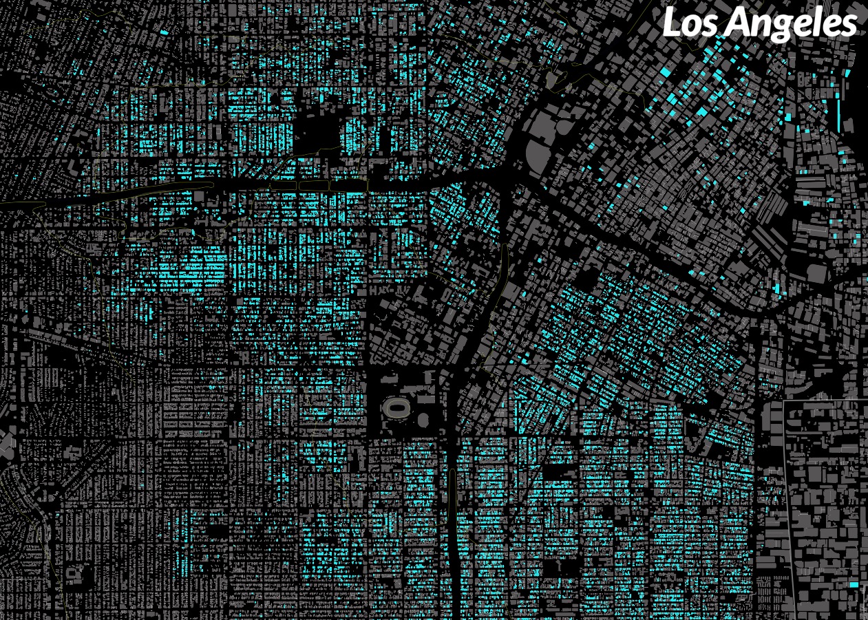Watch How Los Angeles Boomed Over 125 Years With This Gorgeous Map
