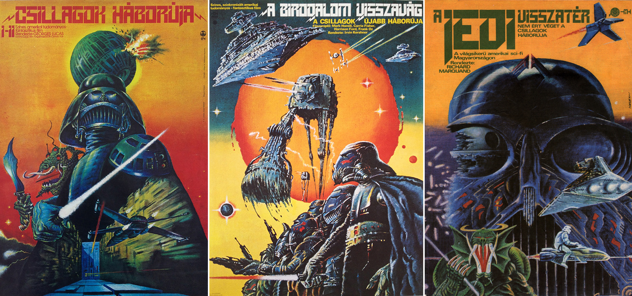 The Original Art Behind Some Of The Craziest Star Wars Posters