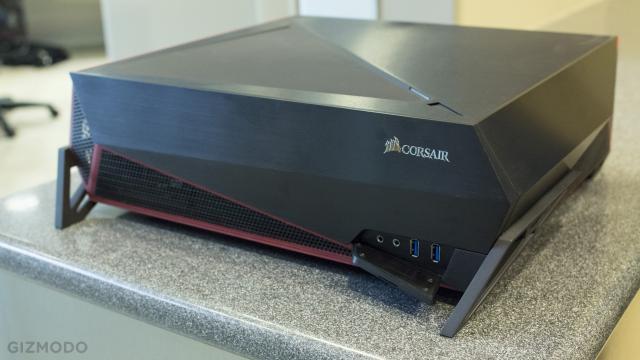 Corsair Bulldog: A Living Room PC With A Face Only A Gamer Could Love