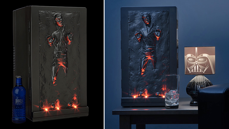 Han Solo Frozen In Carbonite Mini Fridge: ‘I’m Thirsty.’ ‘I Know.’