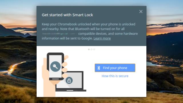 Unlock Chrome OS With Your Smartphone