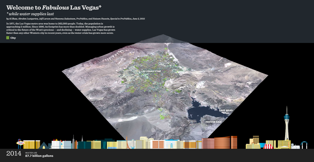 Watch Las Vegas’ Population Boom As Its Primary Water Source Drains